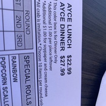 RYU SUSHI - Ayce prices - Sushi Bars Near Me - Temecula, California RYU SUSHI - Ayce prices - Sushi Bars Near Me - Temecula, California