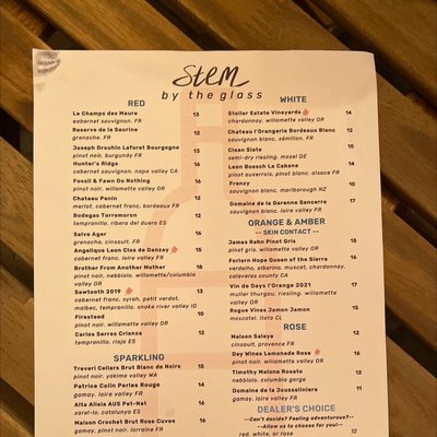 Stem Wine Bar by null