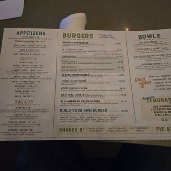 Zinburger - Menu - Burgers Near Me - Tucson, Arizona