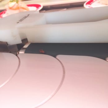 Genki Sushi - This little roach was crawling all over the conveyor belt while I was there - Sushi Bars Near Me - Waipahu, Hawaii