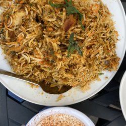Moksha Indian Bistro - Shrimp Biryani
