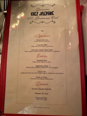 Menu photo 7 Chez Josephine New York, NY Menu photo 7 Chez Josephine New York, NY