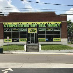 Triple Cities Buy Sell Trade - Parking is on the Orton avenue.