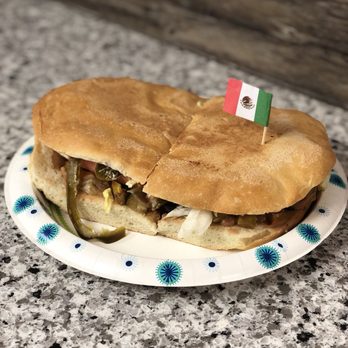 Super Tacos & Bakery - Vegetarian Torta (#7 Torta in DC) - Bakeries Near Me - Washington, DC, District of Columbia