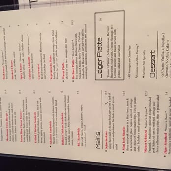 Berliner Pub - Menu - German Near Me - Renton, Washington