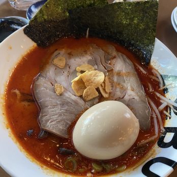 ZUBU - Downtown - Spicy tonkatsu ramen + egg (extra) - Ramen Near Me - Vancouver, British Columbia ZUBU - Downtown - Spicy tonkatsu ramen + egg (extra) - Ramen Near Me - Vancouver, British Columbia