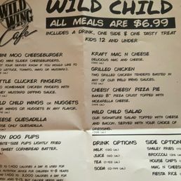 Kids' Menu Kids' Menu