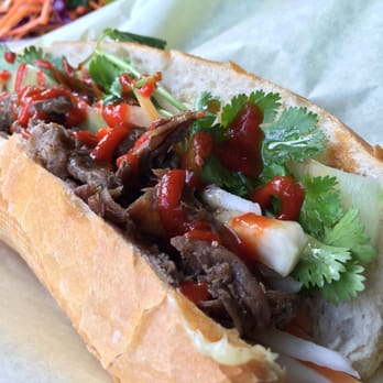The Nom Nom Deli - Lemongrass pork sandwich - Delis Near Me - Olympia, Washington The Nom Nom Deli - Lemongrass pork sandwich - Delis Near Me - Olympia, Washington