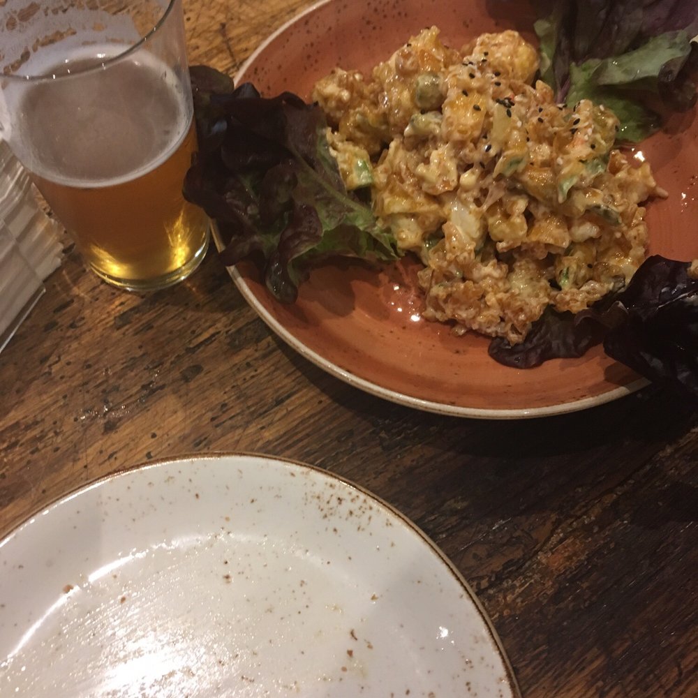 Laredo - Prawn and asparagus tempura (half portion) - Tapas Bars Near Me - Madrid, M