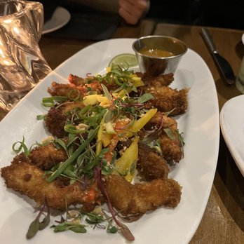 Willard Hicks - Coconut shrimp, sauce on the side so the shrimp doesn't get soggy - New American Near Me - Campbell, California Willard Hicks - Coconut shrimp, sauce on the side so the shrimp doesn't get soggy - New American Near Me - Campbell, California