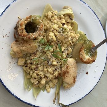 Maestro Restaurant - Bone Marrow Esquite $34 - Cocktail Bars Near Me - Pasadena, California