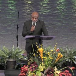 True Vision Church - The awesome Pastor Brown, delivering the Word