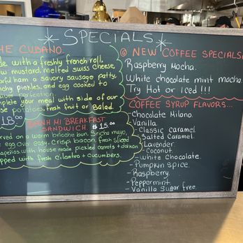 Eggspresso - Specials menu - Breakfast & Brunch Near Me - Petaluma, California