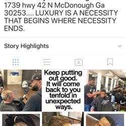 Faded Luxury Barber Lounge - Follow our Instagram