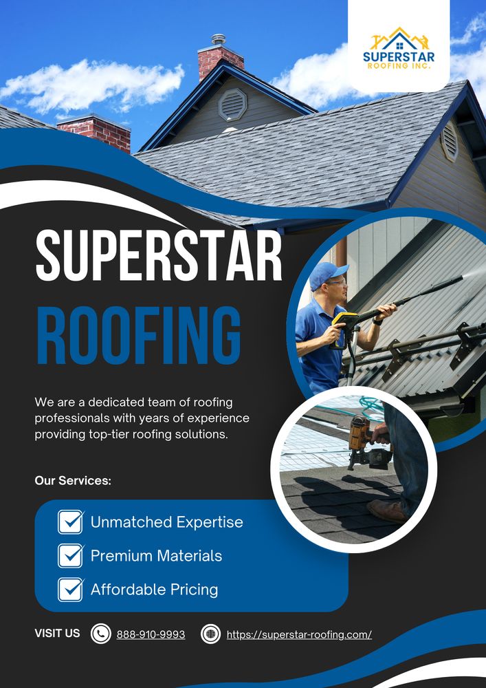 Slide of Superstar Roofing