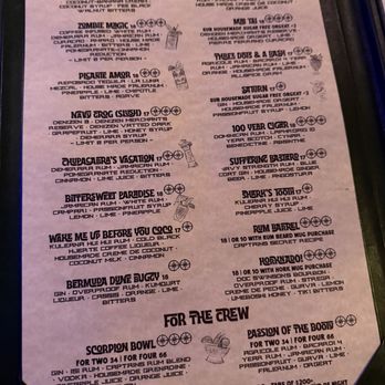 Broken Compass Tiki - Menu - New American Near Me - Burbank, California Broken Compass Tiki - Menu - New American Near Me - Burbank, California