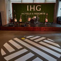 Second Floor - The Great Room makes for great entertainment and live performances. This one was with Joe Jonas and DNCE.