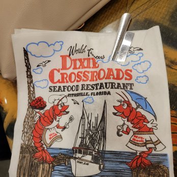 Dixie Crossroads - Silverware packet - Seafood Near Me - Titusville, Florida Dixie Crossroads - Silverware packet - Seafood Near Me - Titusville, Florida