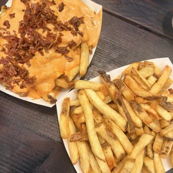 Farm To Smash - Small fry and small loaded fries with original spread - Burgers Near Me - Escondido, California