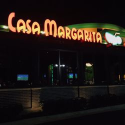 Casa Margarita - Entrance at dinner time.