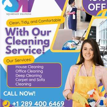 Squarewize Cleaning Solutions - Transform Your Space with Squarewize Cleaning Solutions! From house cleaning to deep cleaning, we've got you covered. Call now ! - Home Cleaning Near Me - Oakville, Ontario Squarewize Cleaning Solutions - Transform Your Space with Squarewize Cleaning Solutions! From house cleaning to deep cleaning, we've got you covered. Call now ! - Home Cleaning Near Me - Oakville, Ontario