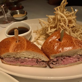 Palm Beach Grill - Famous French dip (little too salty for our liking) - New American Near Me - Palm Beach, Florida