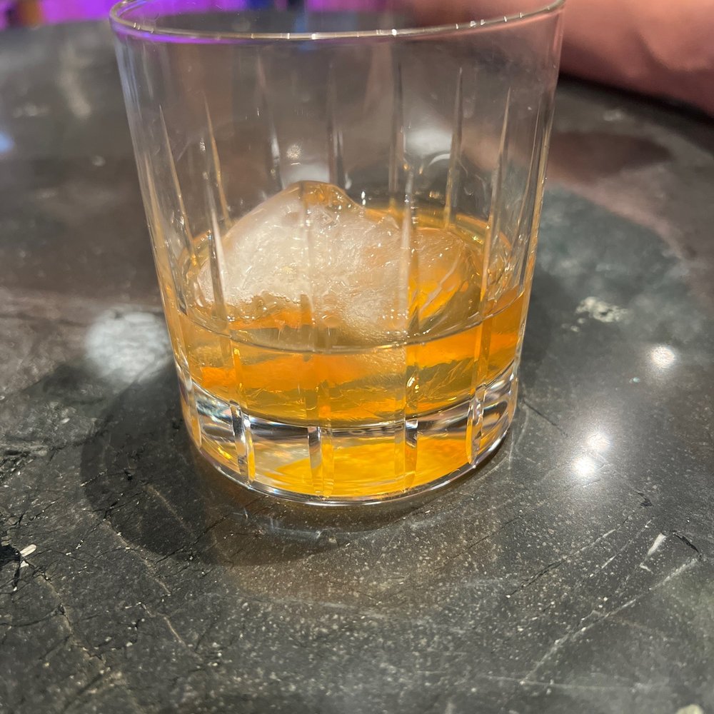 Blue Lacy - A very light colored old fashioned and no luxardo cherry - Bars Near Me - Austin, Texas Blue Lacy - A very light colored old fashioned and no luxardo cherry - Bars Near Me - Austin, Texas