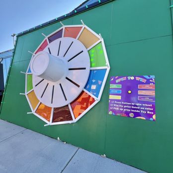 Toy Box Mini Golf - Spin the wheel at the end and win a prize - Mini Golf Near Me - Pigeon Forge, Tennessee Toy Box Mini Golf - Spin the wheel at the end and win a prize - Mini Golf Near Me - Pigeon Forge, Tennessee