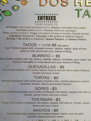 Menu photo 6 Dos Hermanos Tacos Philadelphia, PA Menu photo 6 Dos Hermanos Tacos Philadelphia, PA