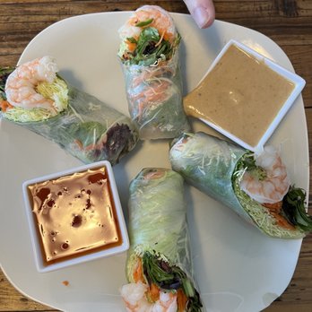 Thai Thai Asian Bistro - Fresh Shrimp Rolls - Thai Near Me - Norman, Oklahoma