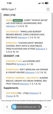Menu photo 6 Malting Pot Lyon, 69 Menu photo 6 Malting Pot Lyon, 69