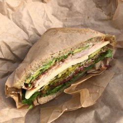 Wild Roots Market - Henry Cowell Club Sandwich. YUM!!! (Sorry, I ate the other half before taking the photo)