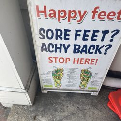 Happy Feet - Outside sign