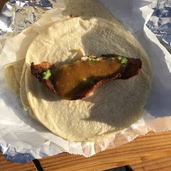 Tacos Ameca - One fried fish filet on two tortillas with some salsa. That's it. - Mexican Near Me - Gilroy, California Tacos Ameca - One fried fish filet on two tortillas with some salsa. That's it. - Mexican Near Me - Gilroy, California