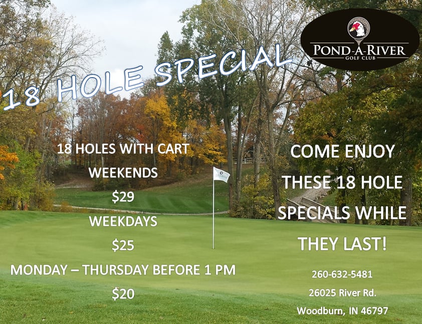 Pond-A-River Golf Club Logo
