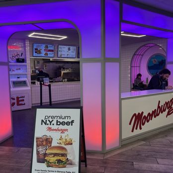 Moonburger - Inside of gas station - Vegetarian Near Me - Poughkeepsie, New York