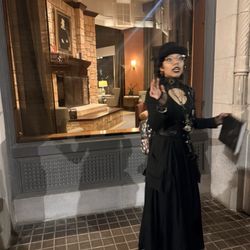 Bad Wolf Ghost Tours - Celeste doing her thing. She is the cutest & so animated