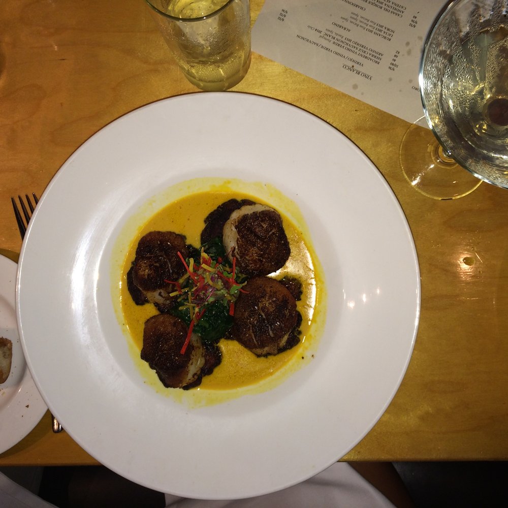 Zocalo - Chili Dusted Sea Scallops - New American Near Me - Charlottesville, Virginia Zocalo - Chili Dusted Sea Scallops - New American Near Me - Charlottesville, Virginia