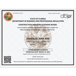 Johnny Gonzalez Plumbing