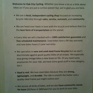 oak city bikes
