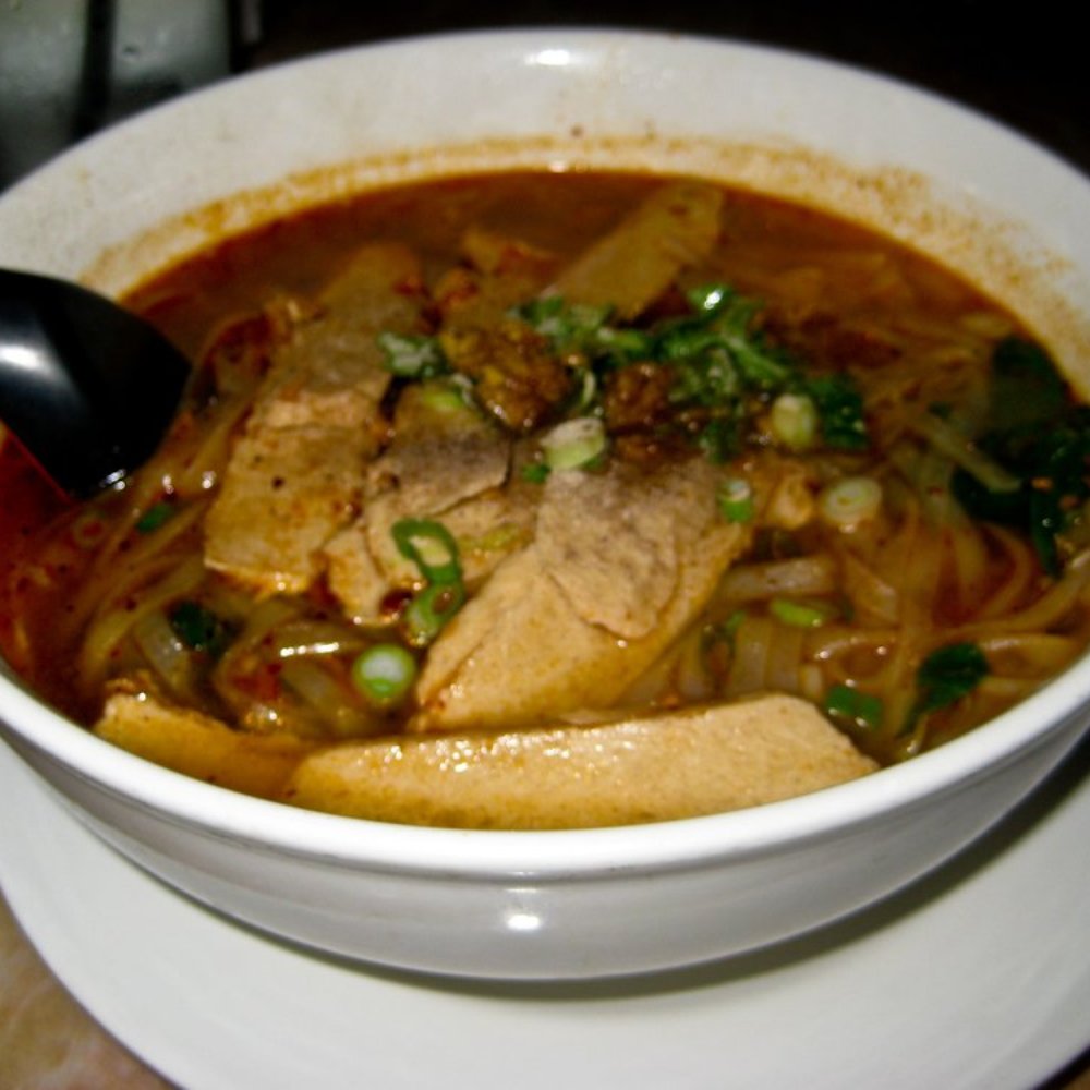 My Vegan - chicken tom yum noodle soup - Thai Near Me - Pasadena, California My Vegan - chicken tom yum noodle soup - Thai Near Me - Pasadena, California