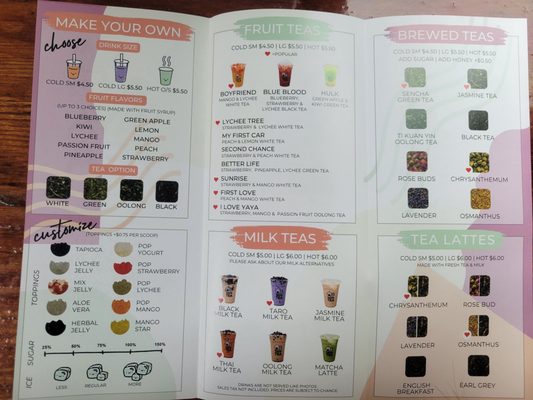 Menu photo 1 Yaya Tea Grand New York, NY