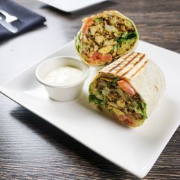 Chicken Shawarma Wrap.