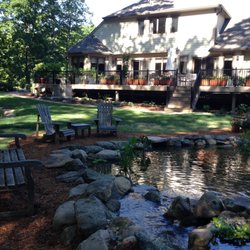 Ground Groomers - New back yard with pond!