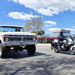 Full Throttle Restoration & Repair - Santa Ana's finest checking out our beautiful work.