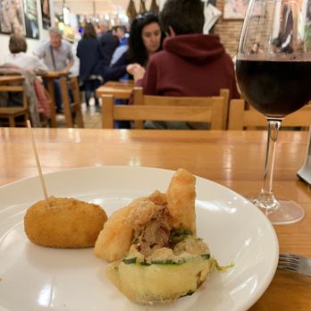 Baztan - Croquettes y gamba frito - Tapas Bars Near Me - Donostia / San Sebastián, SS