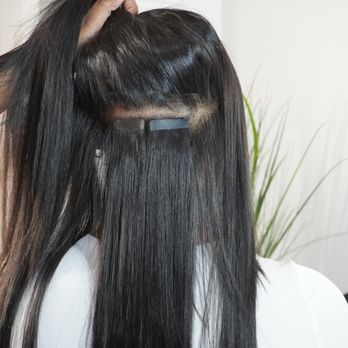 Grape Studio Hair Salon - Tape-ins - 150 grams (60pcs) included w/Service. Hair provided by Ascension Extensions. *Model has in 22'in Straight 100grams (40pcs) - Hair Stylists Near Me - Scottsdale, Arizona Grape Studio Hair Salon - Tape-ins - 150 grams (60pcs) included w/Service. Hair provided by Ascension Extensions. *Model has in 22'in Straight 100grams (40pcs) - Hair Stylists Near Me - Scottsdale, Arizona