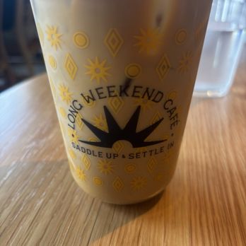 Long Weekend Cafe - Oat milk latte - Cafes Near Me - Houston, Texas Long Weekend Cafe - Oat milk latte - Cafes Near Me - Houston, Texas