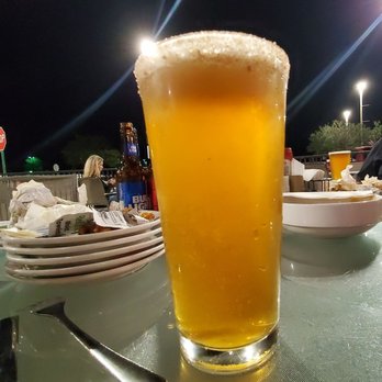 Wings and Rings - Pumpkin beer-sooo good-with  lemon cinnamon sugar on the rim - Chicken Wings Near Me - North Port, Florida