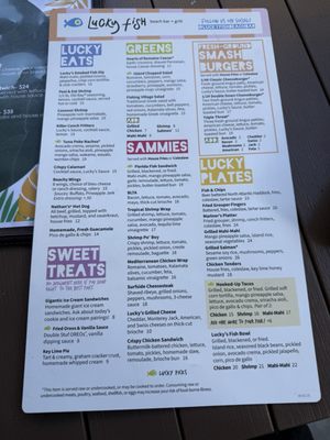 Menu photo 4 Lucky Fish Dania Beach, FL